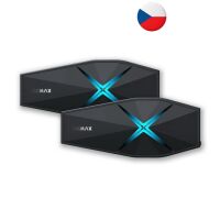Asmax F1 PRO MAX Mesh-10 Magnetic DUO interkom na motocykl